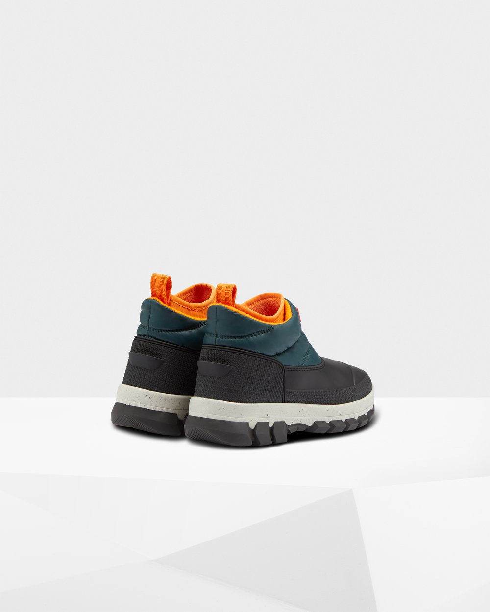 Hunter Kar Çizme Bayan Yeşil/Gri - Original Insulated Ankle - Türkiye VT0894172